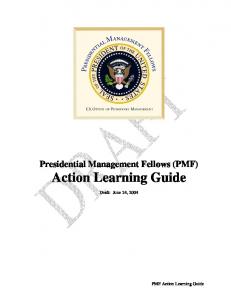 (PMF) Action Learning Guide