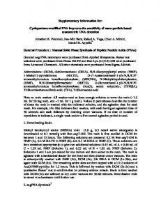 PNA Purification and Characterization