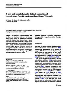 Poeciliidae: Teleostei - RERO DOC