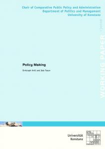 Policy making - Semantic Scholar