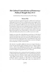 Political Thought and 9/11 - Dissent