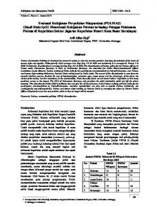 POLMAS - Journal - Universitas Airlangga