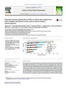 Polycyclic aromatic hydrocarbons (PAHs)