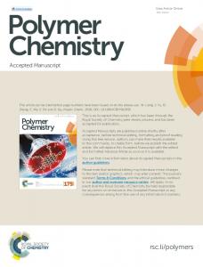 Polymer Chemistry