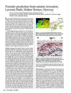 Porosity prediction from seismic inversion.pdf