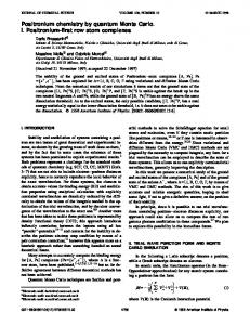 Positronium chemistry by quantum Monte Carlo. I. Positronium-first ...