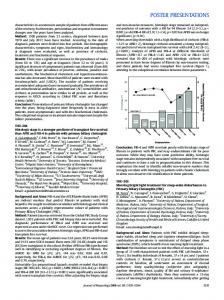 poster presentations