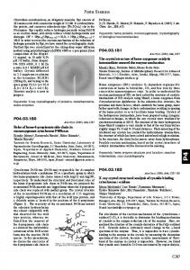 Poster Sessions - IUCr Journals