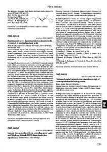 Poster Sessions - IUCr Journals