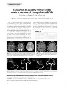 Postpartum angiopathy with reversible cerebral ... - Semantic Scholar