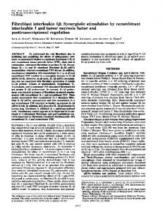 posttranscriptional regulation - NCBI