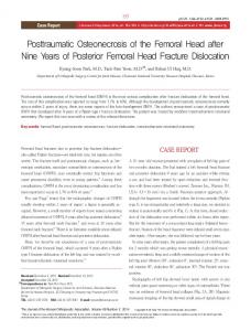 Posttraumatic Osteonecrosis of the Femoral ... - KoreaMed Synapse