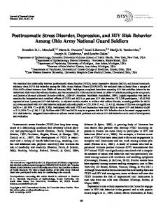 Posttraumatic Stress Disorder, Depression, and ... - Wiley Online Library