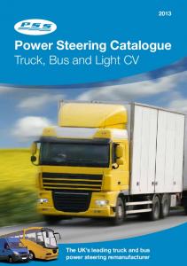 Power Steering Catalogue - PSS