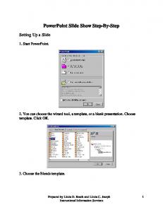 PowerPoint Slide Show Step-By-Step