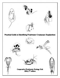 Practical Guide to Identifying Freshwater Crustacean Zooplankton