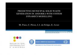 PREDICTING MUNICIPAL SOLID WASTE ...