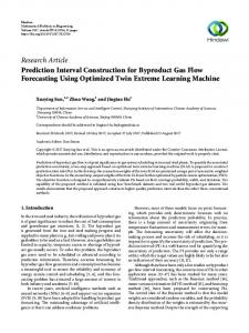 Prediction Interval Construction for Byproduct Gas Flow Forecasting ...