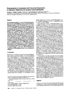 Preeclampsia Is Associated with Abnormal Expression