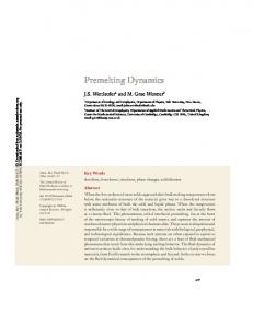 premelting dynamics - Semantic Scholar