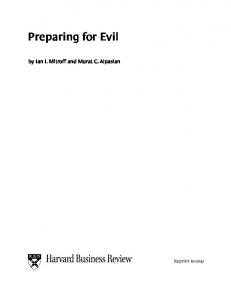 Preparing for Evil - VisitMyPhilippines