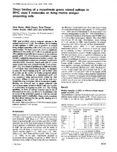 presenting cells - NCBI