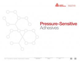 Pressure-Sensitive Adhesives