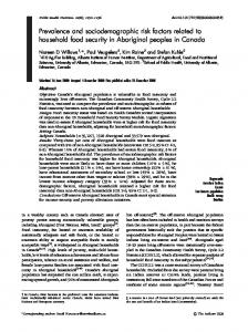 Prevalence and sociodemographic risk factors ... - Semantic Scholar