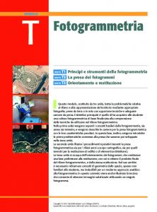 Principi e strumenti della fotogrammetria - Zanichelli online per la ...