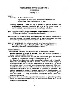 PRINCIPLES OF CHEMISTRY II - WesFiles