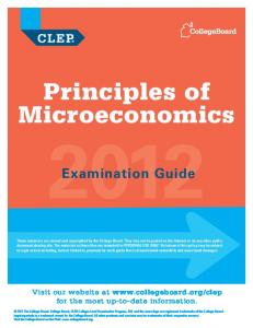 Principles of Microeconomics