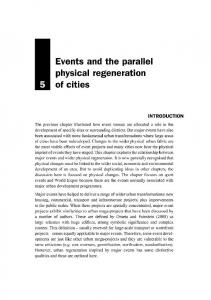 Print: Events and Urban Regeneration