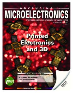 Printed Electronics & 3D