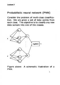 Probabilistic neural network (PNN)