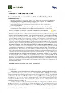 Probiotics in Celiac Disease - MDPI