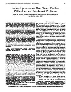 Problem Difficulties and Benchmark Problems - IEEE Xplore