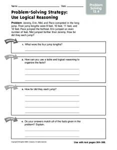 Problem-Solving Strategy: Use Logical Reasoning