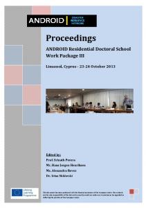 Proceedings - PreventionWeb