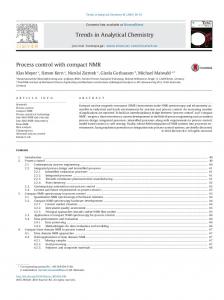 Process control with compact NMR