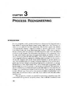 process reengineering