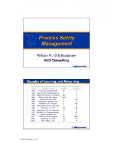 Process Safety Management