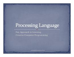 Processing Language