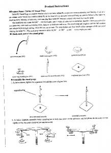 Product Instructions - Displays2go