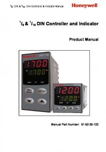 Product Manual - Honeywell Process Solutions