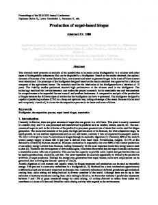 Production of nopal-based biogas