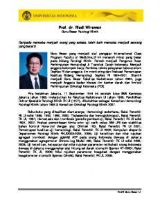 Prof. dr. Riadi Wirawan