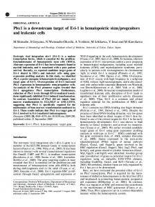 progenitors and leukemic cells - Nature