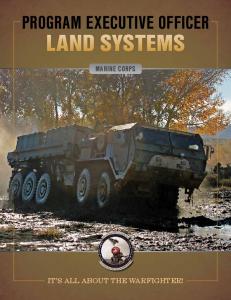 PROGRAM EXECUTIVE OFFICER LAND SYSTEMS