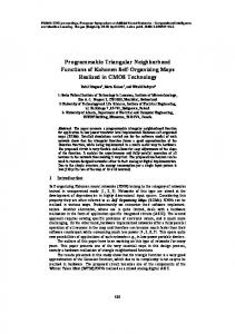 Programmable Triangular Neighborhood ... - Semantic Scholar