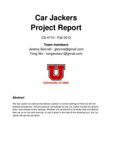 project final report
